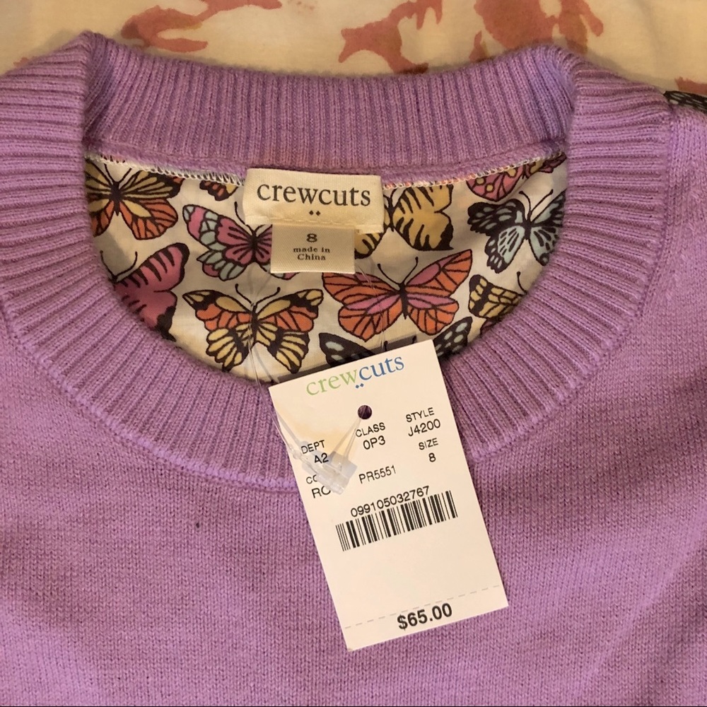 NWT j crew butterfly top size 8